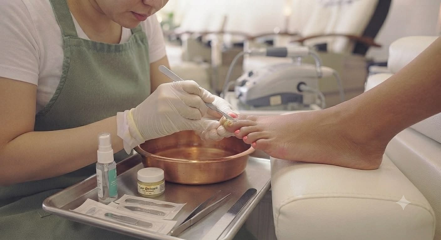 Pedicura Rusa (Limpieza y Corte de Uñas)