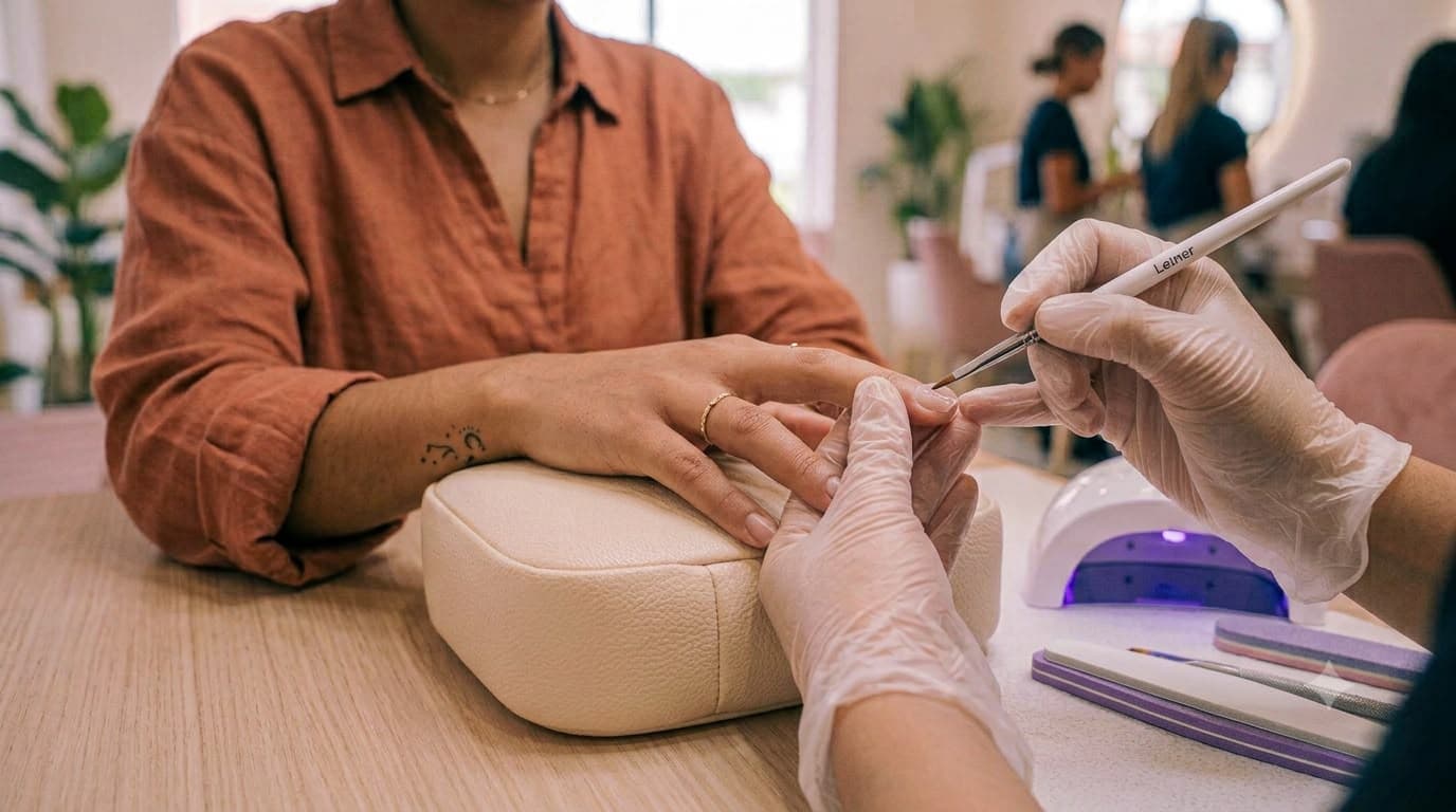 Recubrimiento de Uña Natural con Gel de Calcio